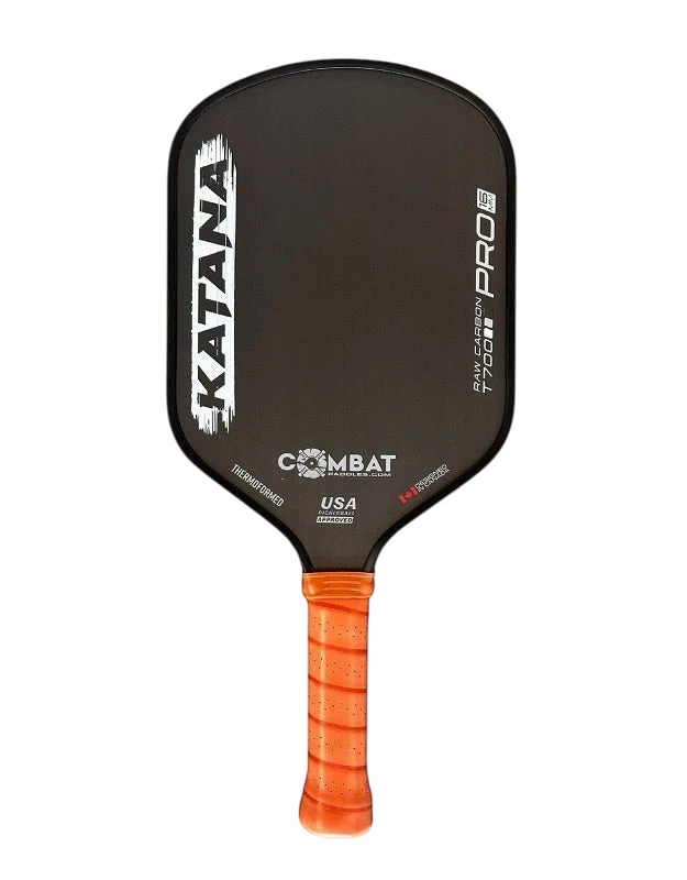 Combat Katana Raw Carbon Paddle - White image